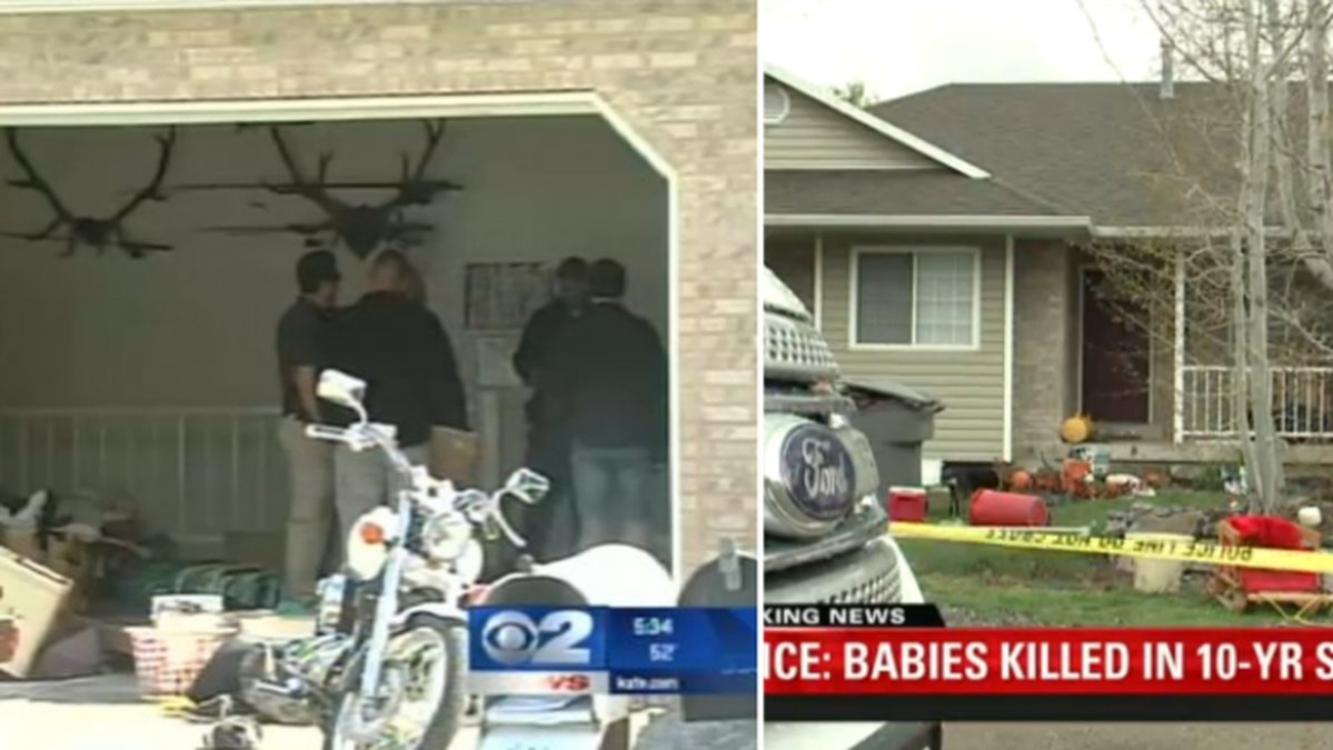Totalt sju döda spädbarn har hittats. Hittills.